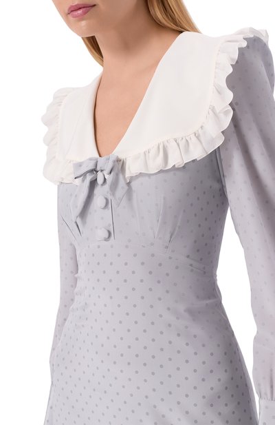 Шелковое платье ALESSANDRA RICH, арт. FABX4368/F4686, фото 4