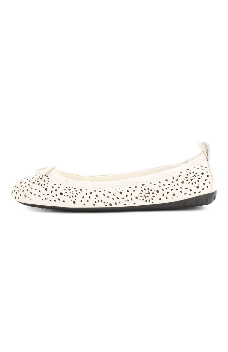 Кожаные балетки TOD’S, арт. XXW12C0CK10NGD, фото 1