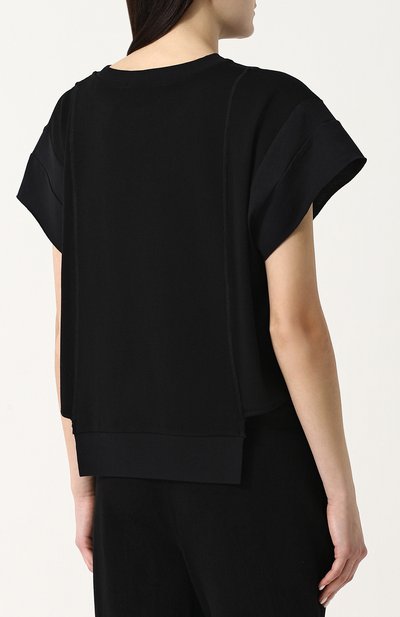 Хлопковая футболка свободного кроя с круглым вырезом ALEXANDERWANG.T, арт. 4C181024E9, фото 4