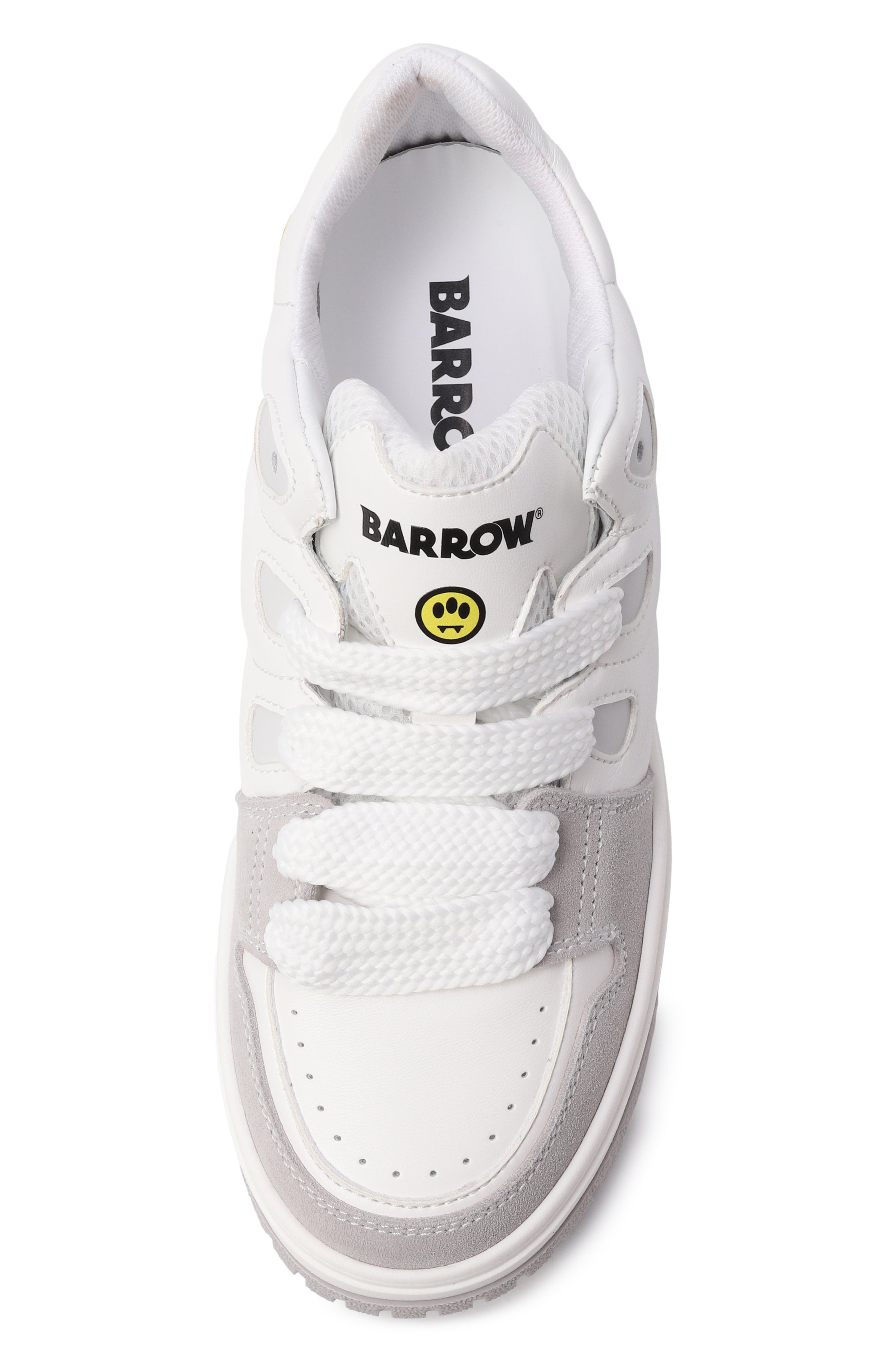 Кеды BARROW белого цвета по цене 27300 руб., арт. 82848/VAR1_001, фото 4 Кеды BARROW, арт. 82848/VAR1_001, фото 4