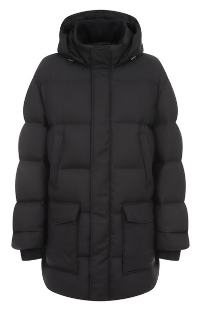 Мужская пуховик из шелка и шерсти MVST, арт. LUG0_V0R0NA