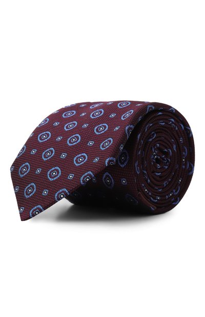 Мужской шелковый галстук CANALI, арт. 18/HJ04426