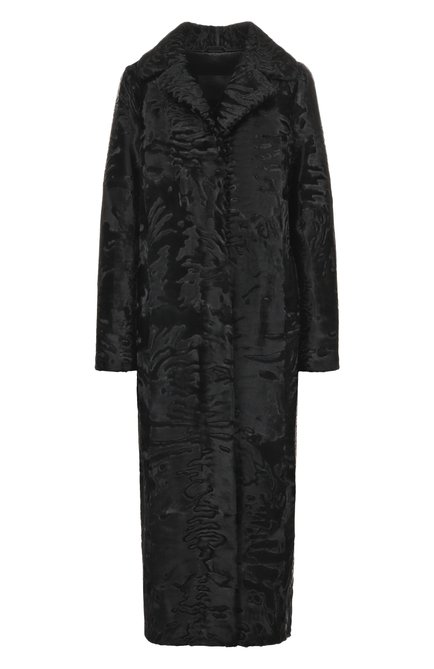 Женское пальто из свакары MVST, арт. FBPL-Y458SW/F1206-1