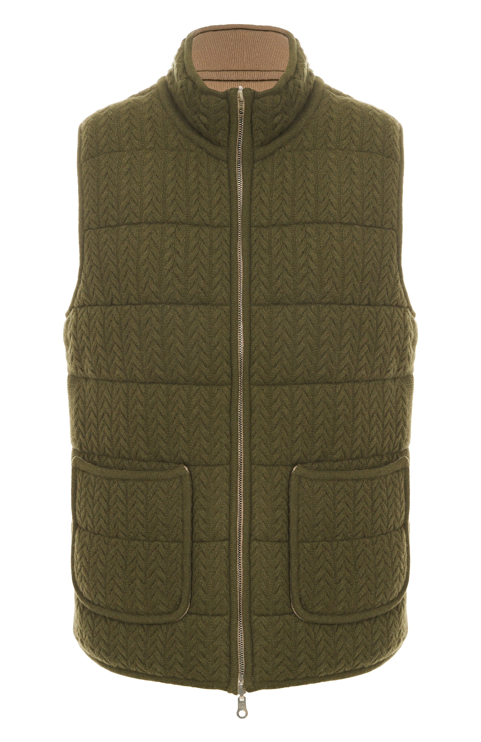 Кашемировый двусторонний жилет ARCH4, арт. KNVS2957, фото 1