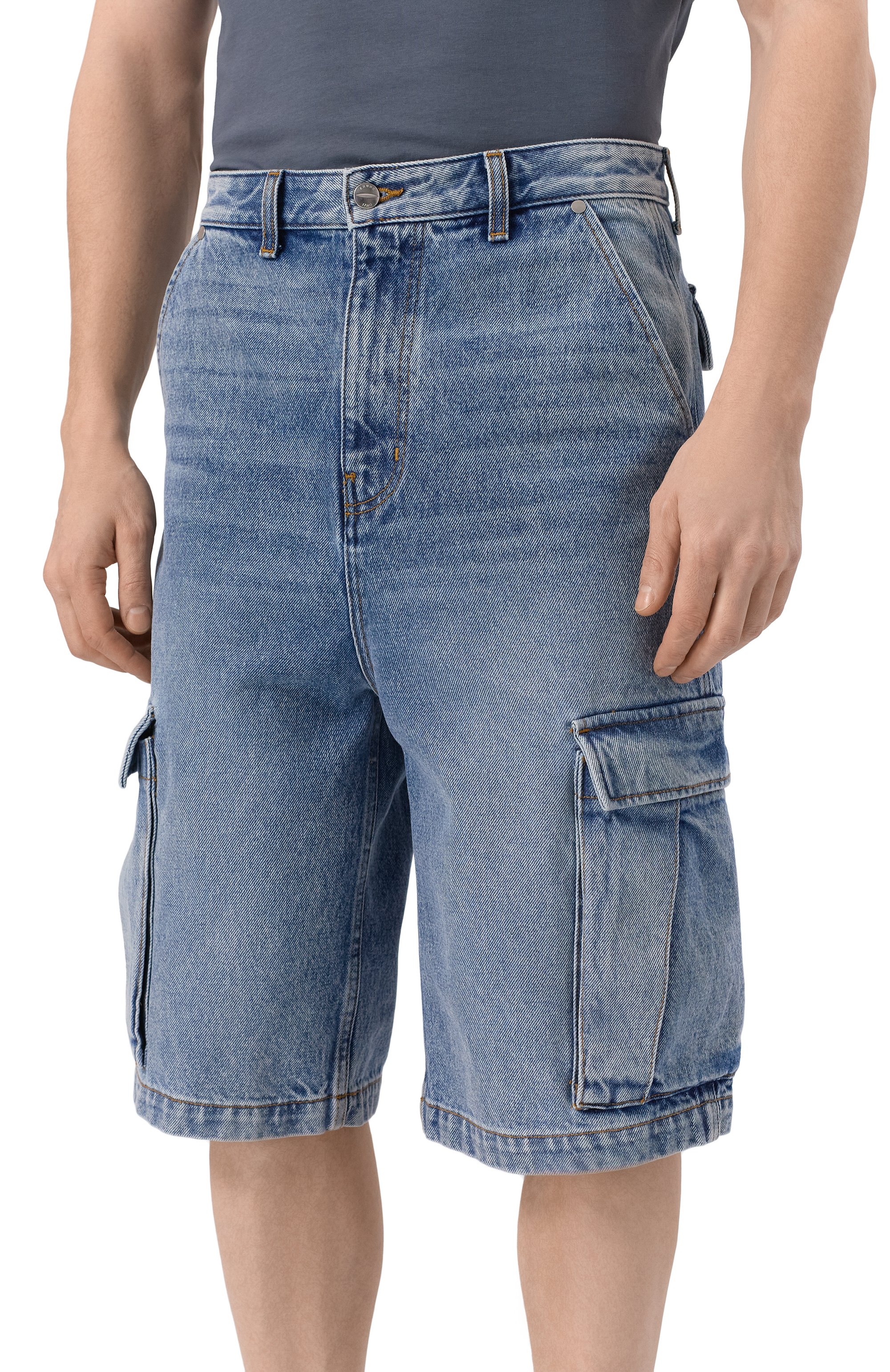 Джинсовые шорты RHUDE, арт. RHPS25SH05012, фото 3