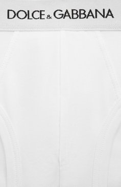 Детские комплект из двух брифов DOLCE & GABBANA белого цвета, арт. L4J700/0N00G | Фото 4 (Материал внешний: Хлопок; Материал сплава: Проставлено; Рукава: Короткие; Драгоценные камни: Проставлено; Ростовка одежда: 12 лет | 152 см, 3 года | 98 см, 5 лет | 110 см, 8 лет | 128 см, 10 - 11 лет | 140 - 146см, 2 года | 92 см, 13 - 15 лет | 158 см, 6 лет | 116 см, 4 года | 104 см)