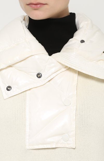 Свитер с карманами и высоким пуховым воротником MONCLER, арт. B2-093-92882-00-95112, фото 5