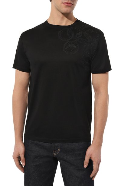 Хлопковая футболка STEFANO RICCI, арт. MNH3102120/TE0001, фото 3