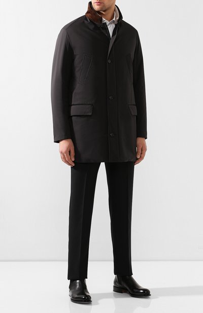 Пальто с меховой подкладкой LORO PIANA, арт. FAI8098, фото 2