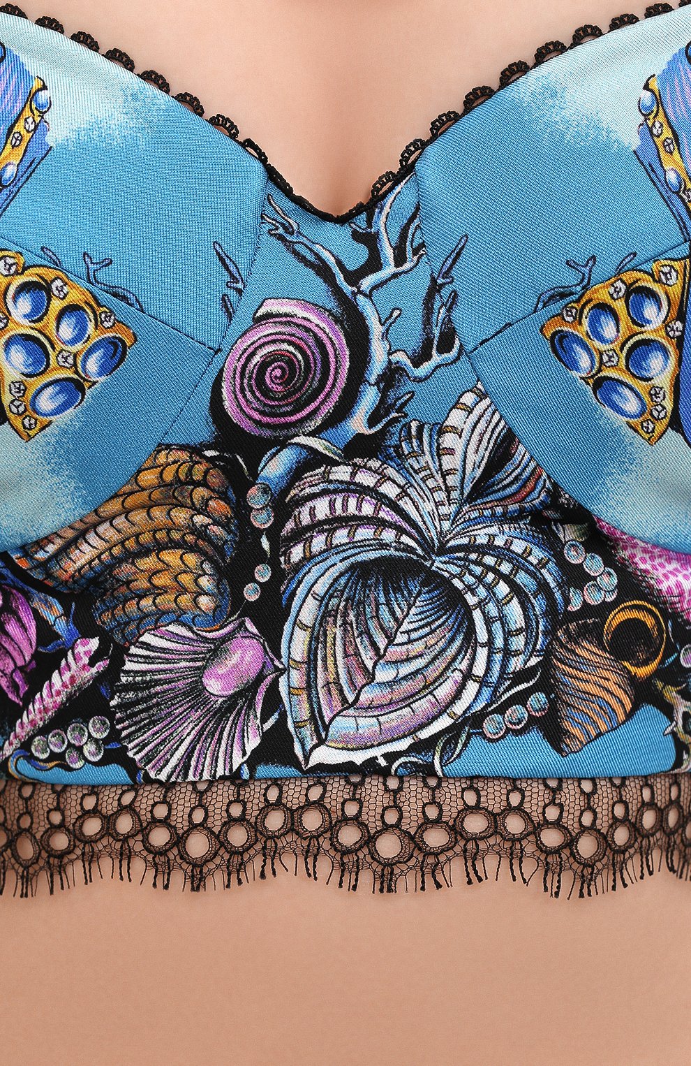 Шелковый бра-топ VERSACE, арт. A78760/1F00905, фото 5