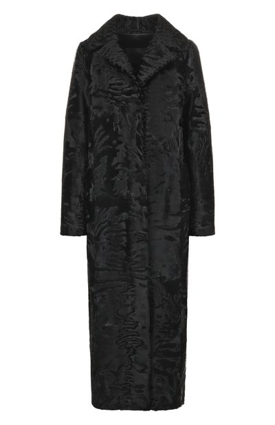 Женское пальто из свакары MVST, арт. FBPL-Y458SW/F1206-1