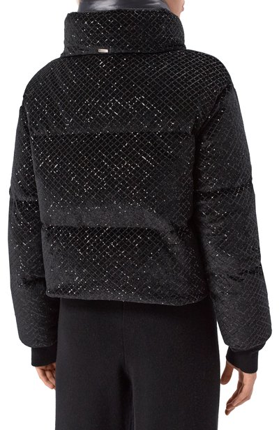 Пуховик с отделкой пайетками HERNO, арт. PI002161D/12751, фото 4