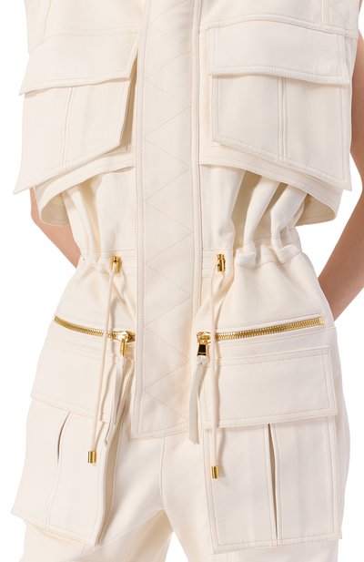 Кожаный комбинезон BALMAIN, арт. FF0Q0025/LE04, фото 4