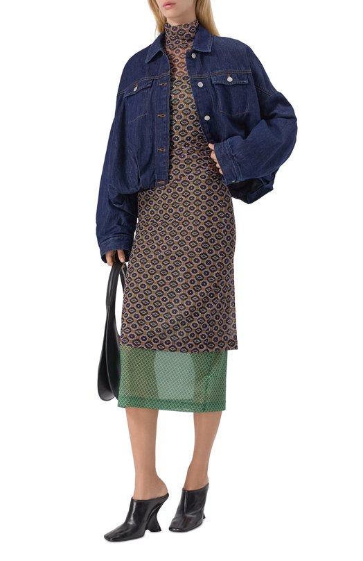 Платье Dries Van Noten 011124-2623-703 Коричневый  011124-2623-703 Фото 2