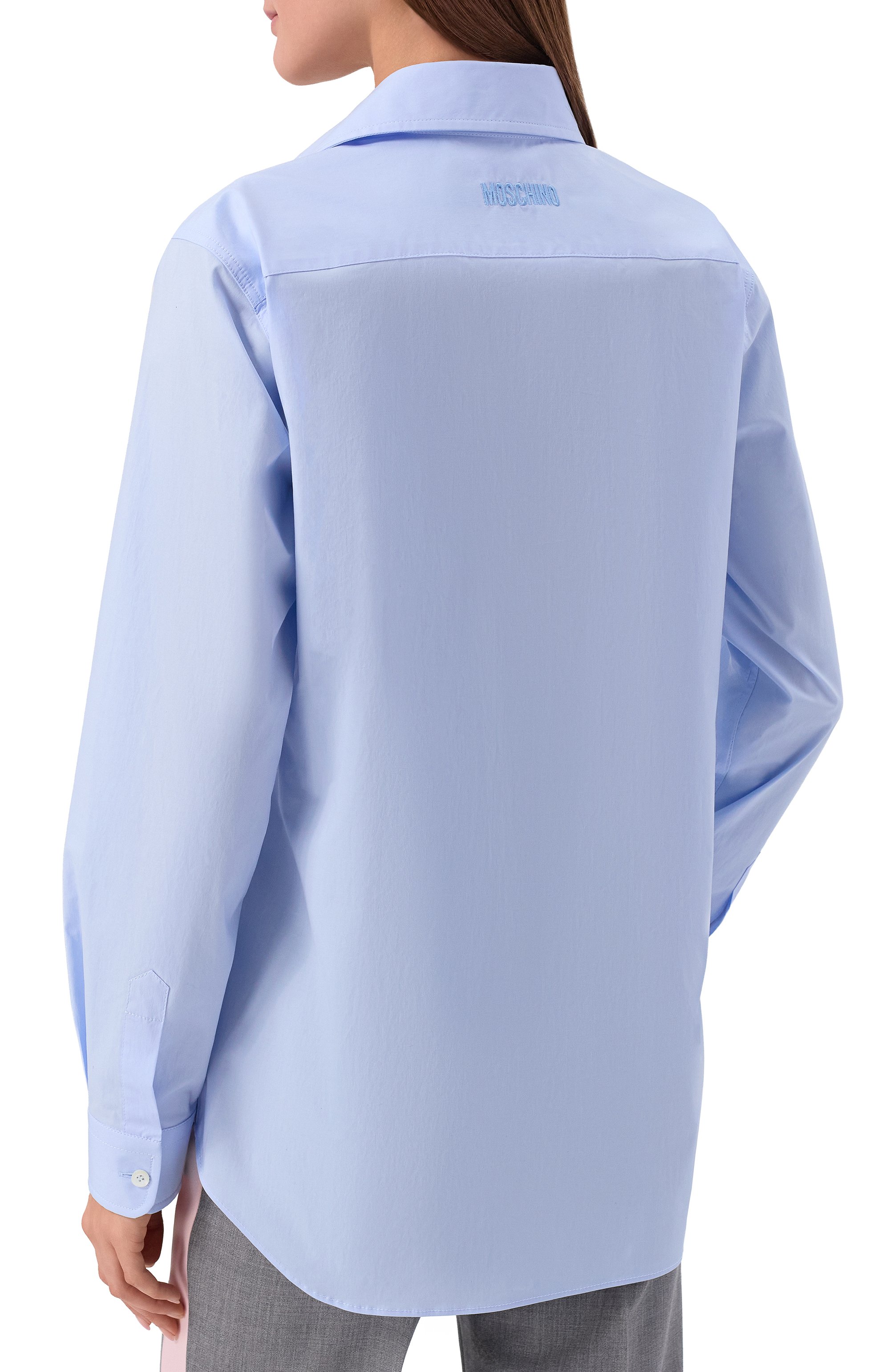 Хлопковая рубашка MOSCHINO, арт. V0225/0531, фото 4