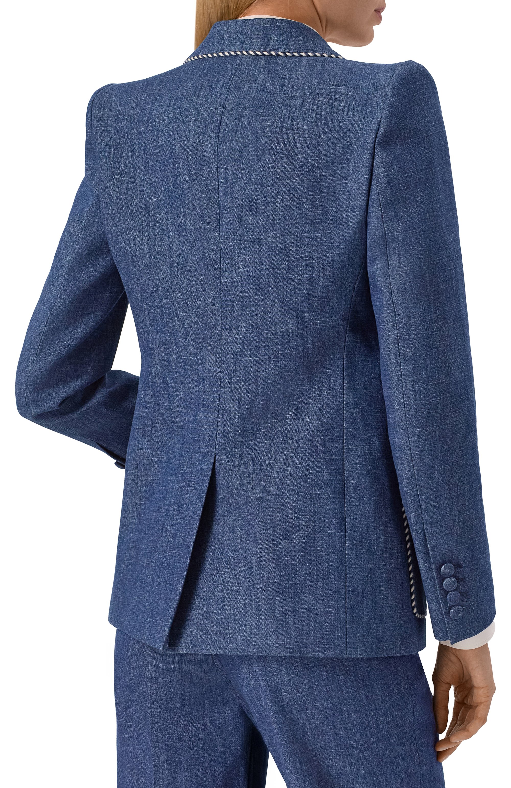 Джинсовый жакет VALENTINO, арт. 7B3DC4629AG, фото 4