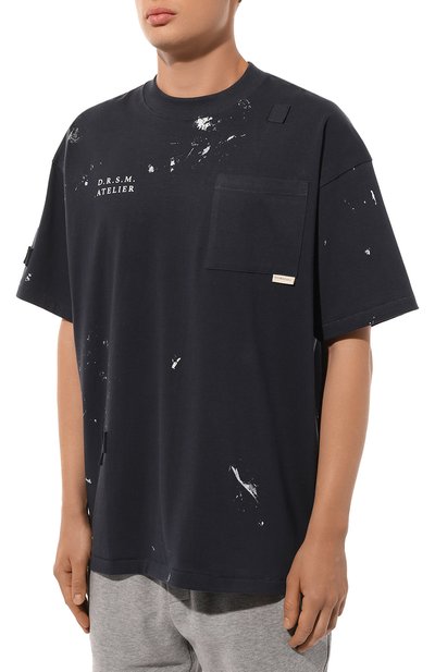 Хлопковая футболка DOMREBEL, арт. M ATELIER P0CKET TEE/P0CKET TEE, фото 3