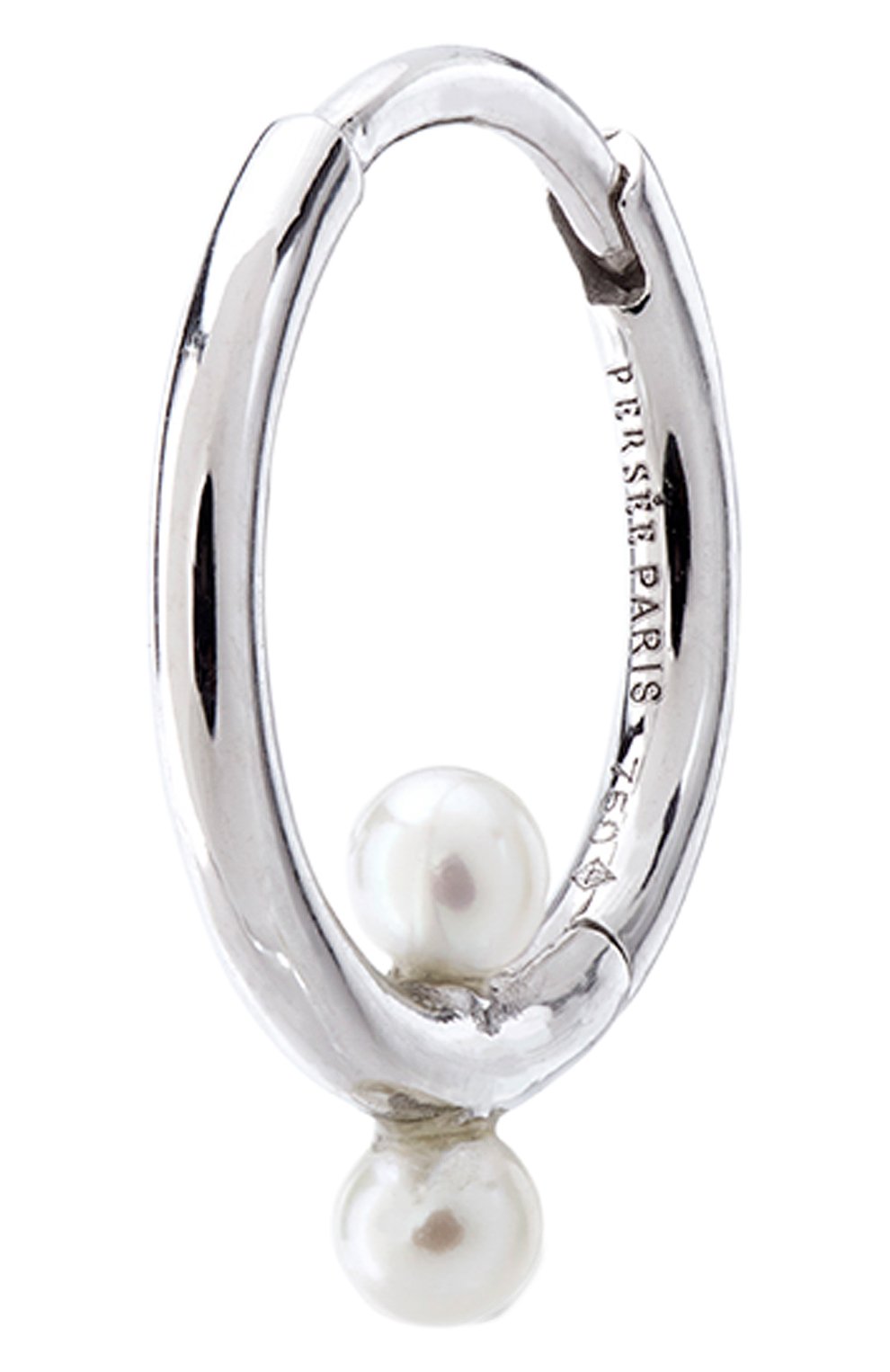 Серьга PERSEE PARIS бесцветного цвета по цене 50700 руб., арт. EA77360-WG, фото 1 Серьга PERSEE PARIS, арт. EA77360-WG, фото 1