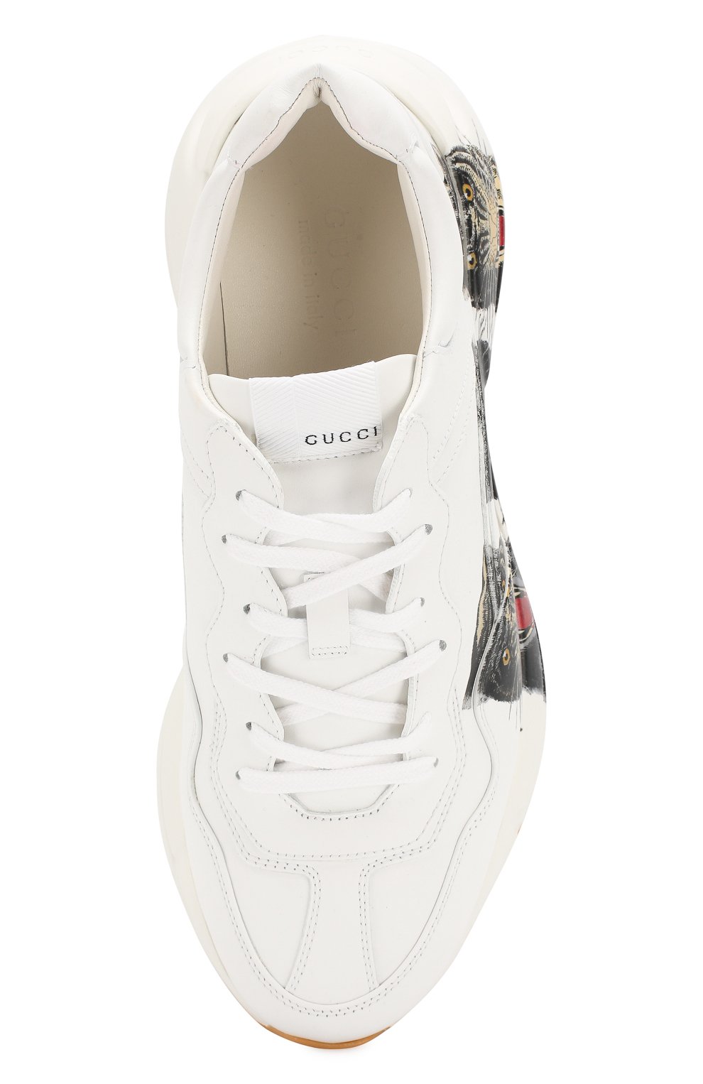 Кожаные кроссовки rhyton GUCCI, арт. 576050/DRW00, фото 5