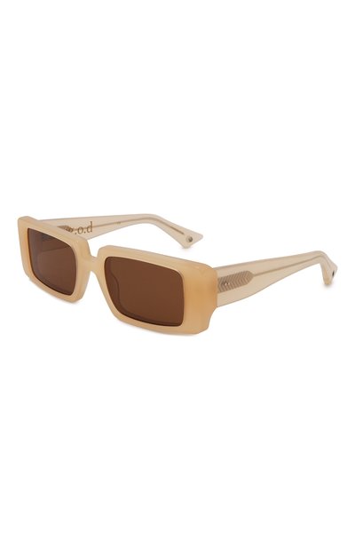 Солнцезащитные очки G.O.D. EYEWEAR, арт. F0UR MILKY IV0RY W/BR0WN LENS, фото 1