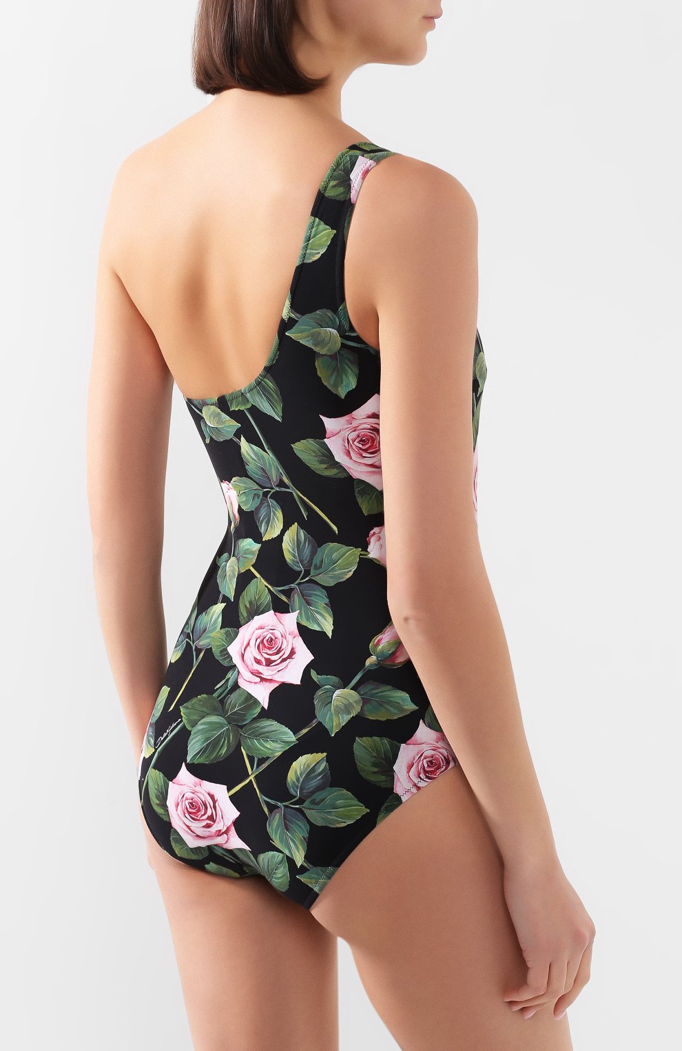 Слитный купальник DOLCE & GABBANA черного цвета по цене 76300 руб., арт. 09A45J/FSGR0, фото 3 Слитный купальник DOLCE & GABBANA, арт. 09A45J/FSGR0, фото 3