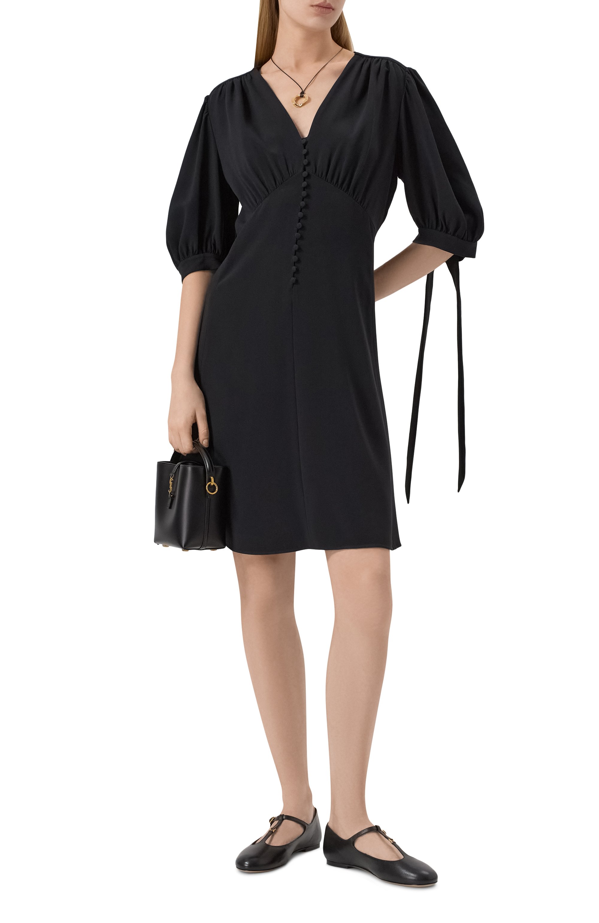 Кожаные балетки marcie CHLOÉ, арт. CHC24A02NNP, фото 2