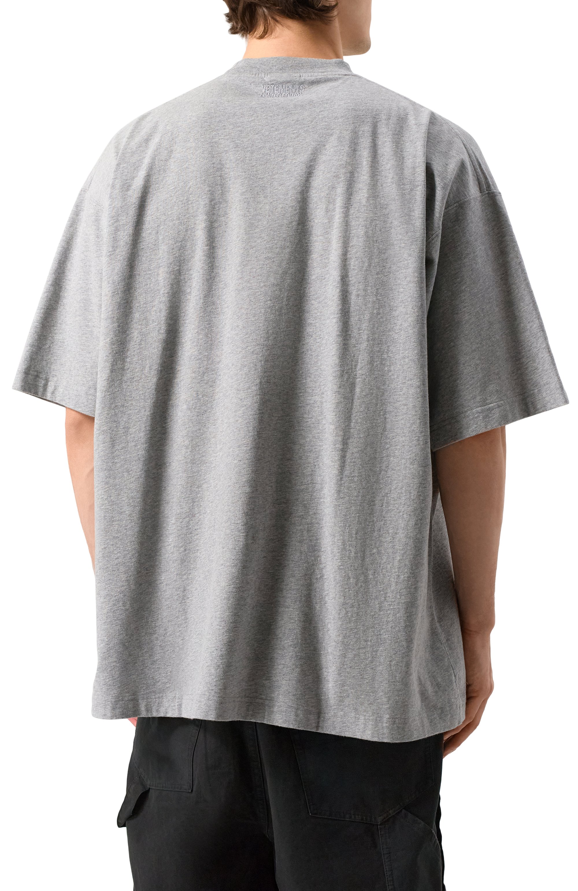 Хлопковая футболка VETEMENTS, арт. UA66TR735G, фото 7