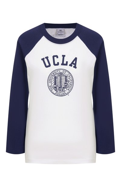 Женская хлопковый лонгслив sporty &amp; rich x ucla SPORTY AND RICH, арт. T0046615639WH50
