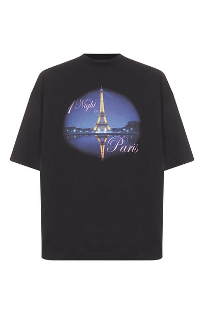 Хлопковая футболка VETEMENTS, арт. UH76TR410B/1000 LIGHT JERSEY