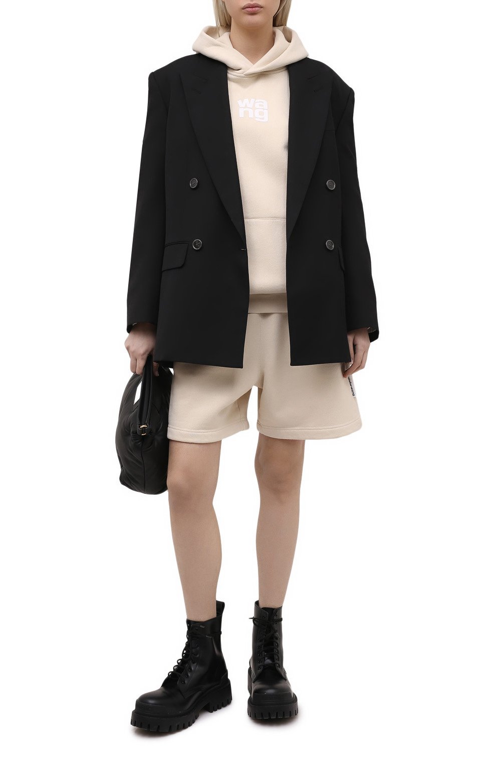 Хлопковое худи ALEXANDER WANG, арт. UCC1211023, фото 2