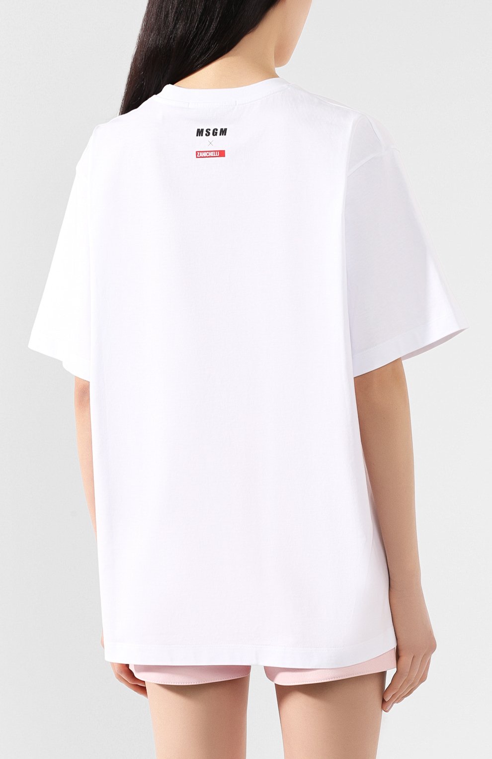 Хлопковая футболка MSGM, арт. 2842MDM201 207498, фото 4