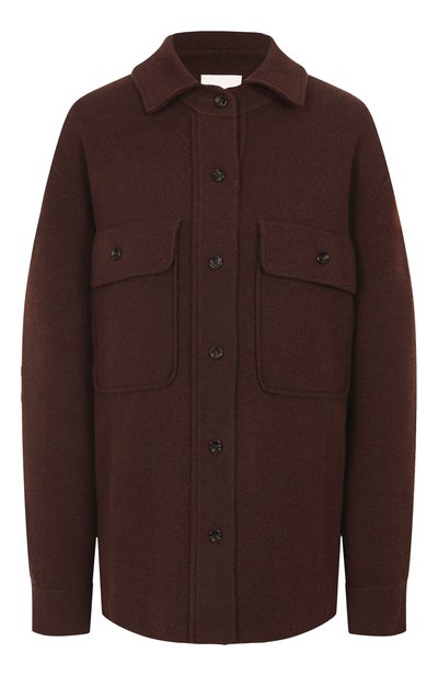 Женская рубашк�а из шерсти и кашемира ALLUDE, арт. 255/17615