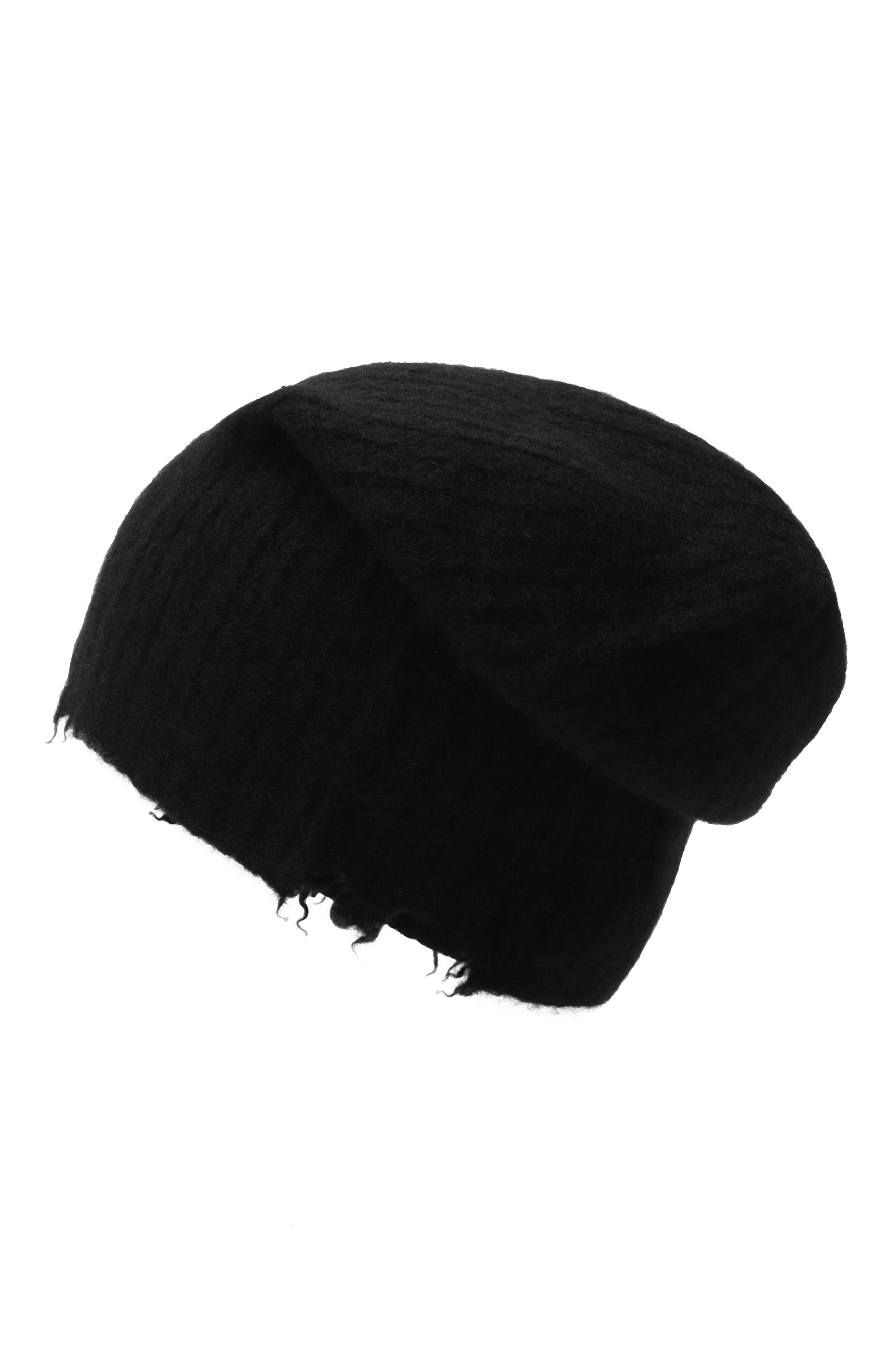 Кашемировая шапка UMA WANG черного цвета по цене 21250 руб., арт. UK0051, фото 2 Кашемировая шапка UMA WANG, арт. UK0051, фото 2