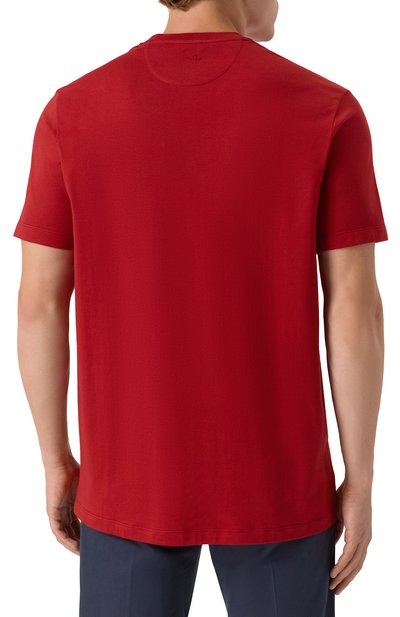 Хлопковая футболка PAUL&SHARK, арт. 15311607, фото 4