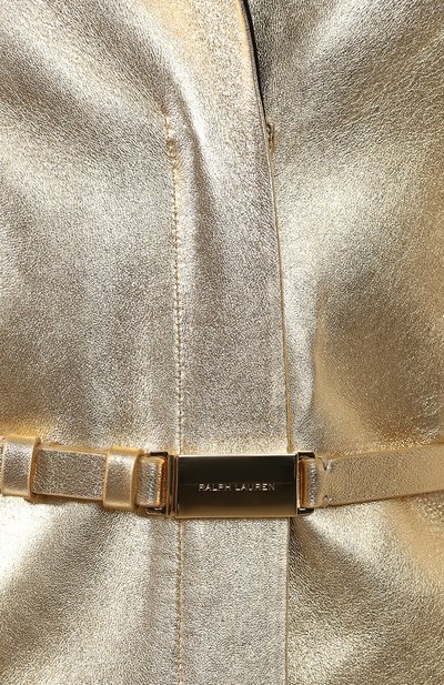 Кожаное пальто RALPH LAUREN, арт. 290748006, фото 5