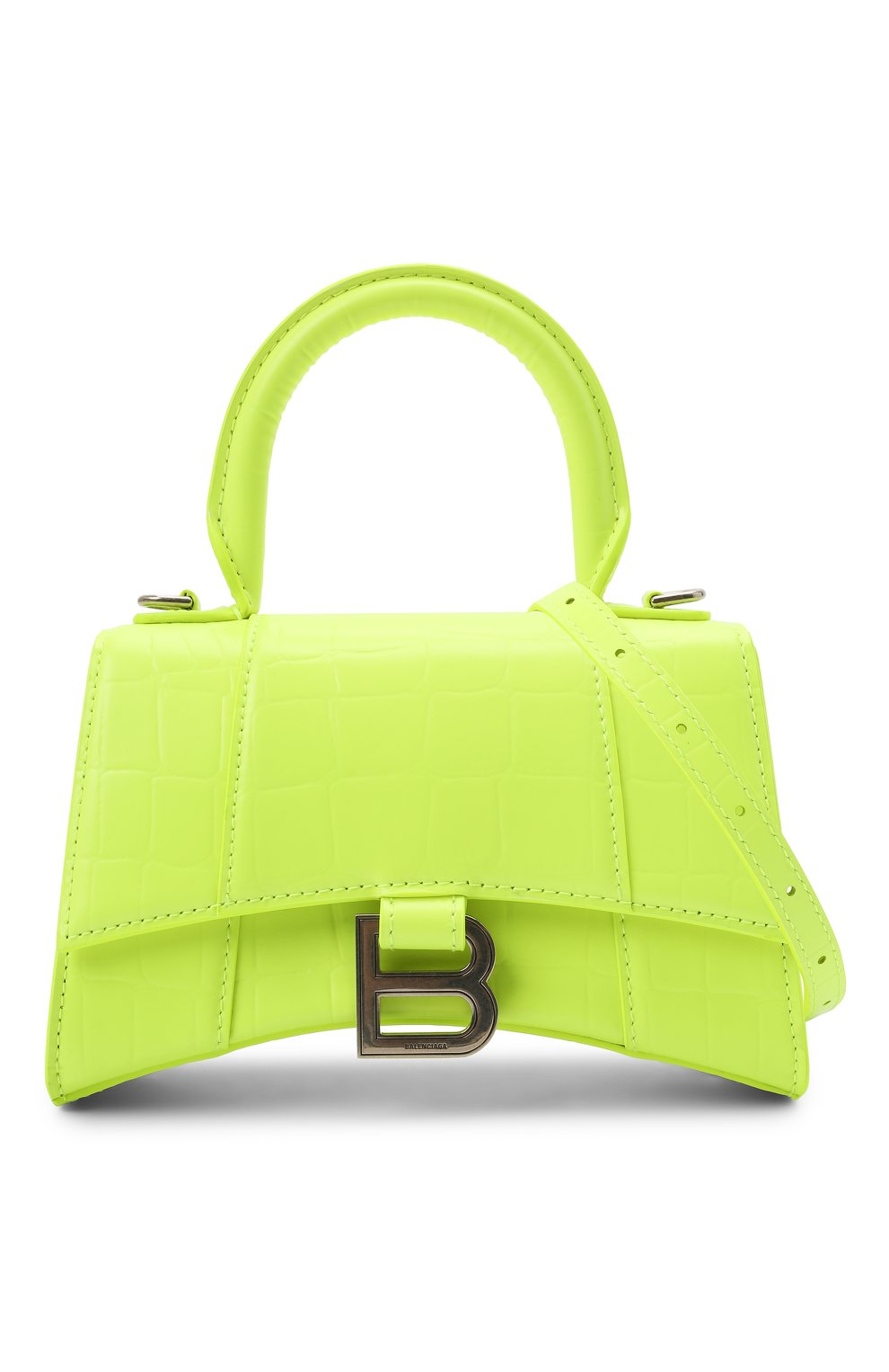 Сумка hourglass xs BALENCIAGA зеленого цвета по цене 226000 руб., арт. 592833/15VDY, фото 6 Сумка hourglass xs BALENCIAGA, арт. 592833/15VDY, фото 6