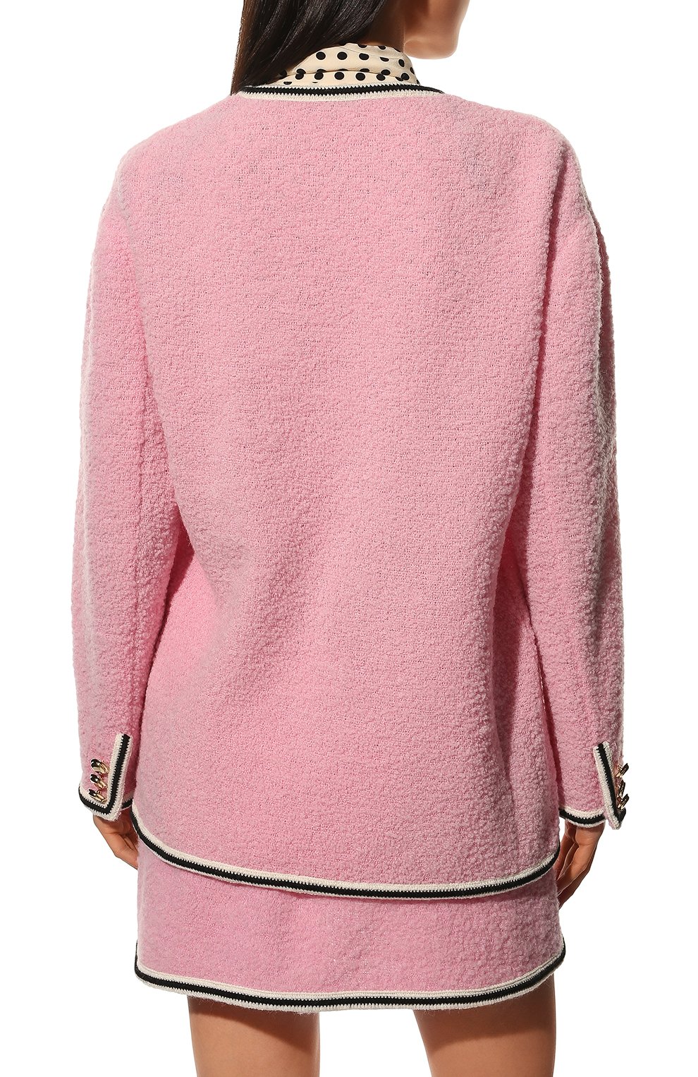 Шерстяной жакет MIU MIU, арт. MH1764-2E37-F0028, фото 4