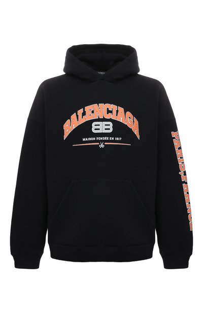 Хлопковое худи BALENCIAGA, арт. 674986/TLVJ2, фото 1