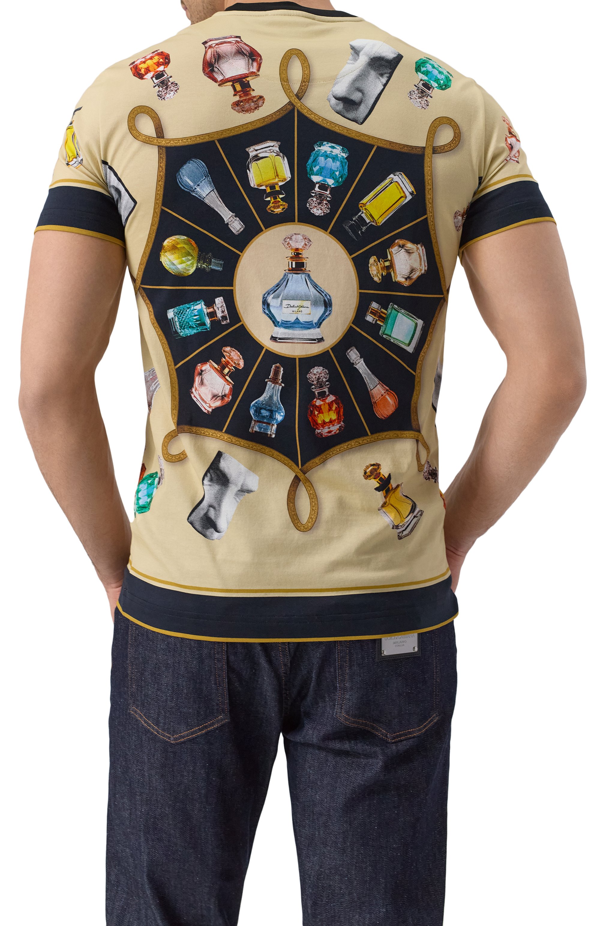 Хлопковая футболка DOLCE & GABBANA, арт. G8RN8T/II7G0, фото 4