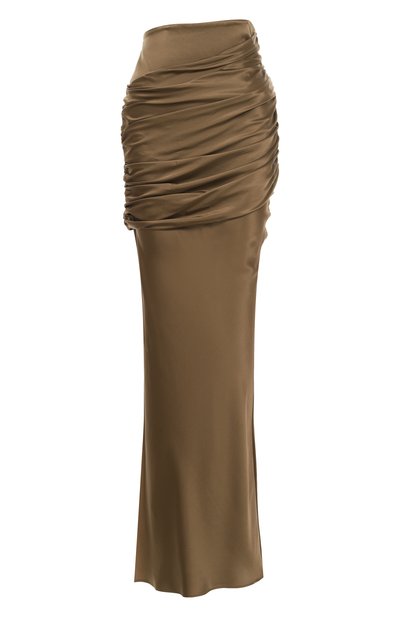 Женская атласная юбка GIUSEPPE DI MORABITO, арт. 04SSSK140 04422