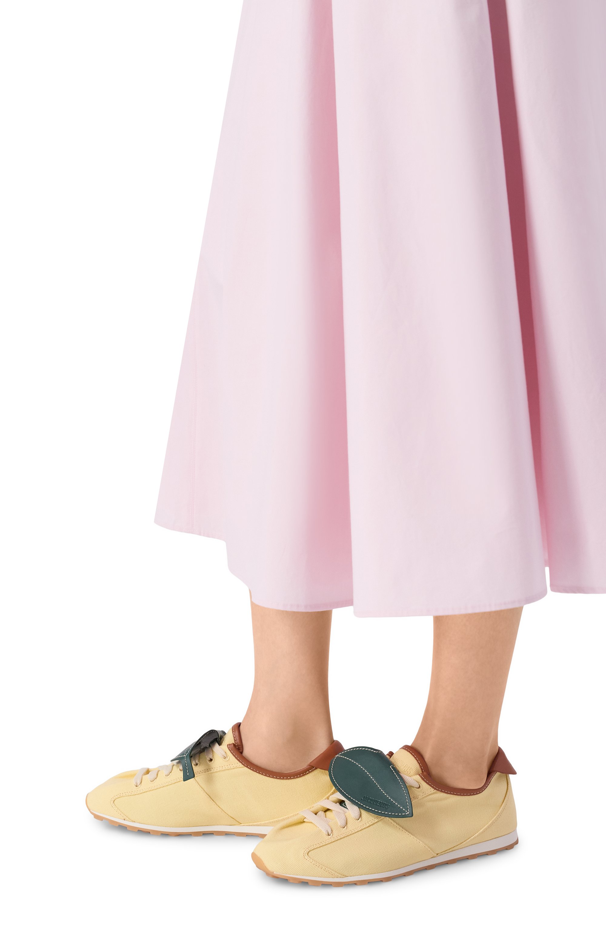 Текстильные кроссовки les tennis JACQUEMUS, арт. 26EF0W00175/AW00271, фото 2
