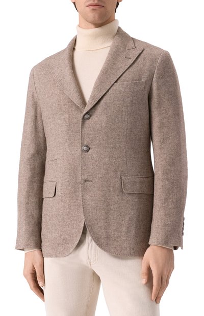 Шерстяной пиджак BRUNELLO CUCINELLI, арт. MD9667BFDJ, фото 3
