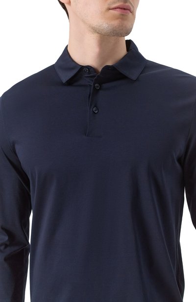 Хлопковое поло BOSS, арт. 50533572, фото 5