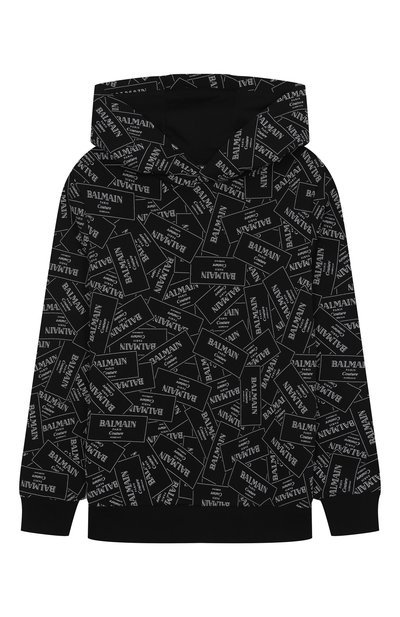 Хлопковое худи BALMAIN, арт. BX4P60