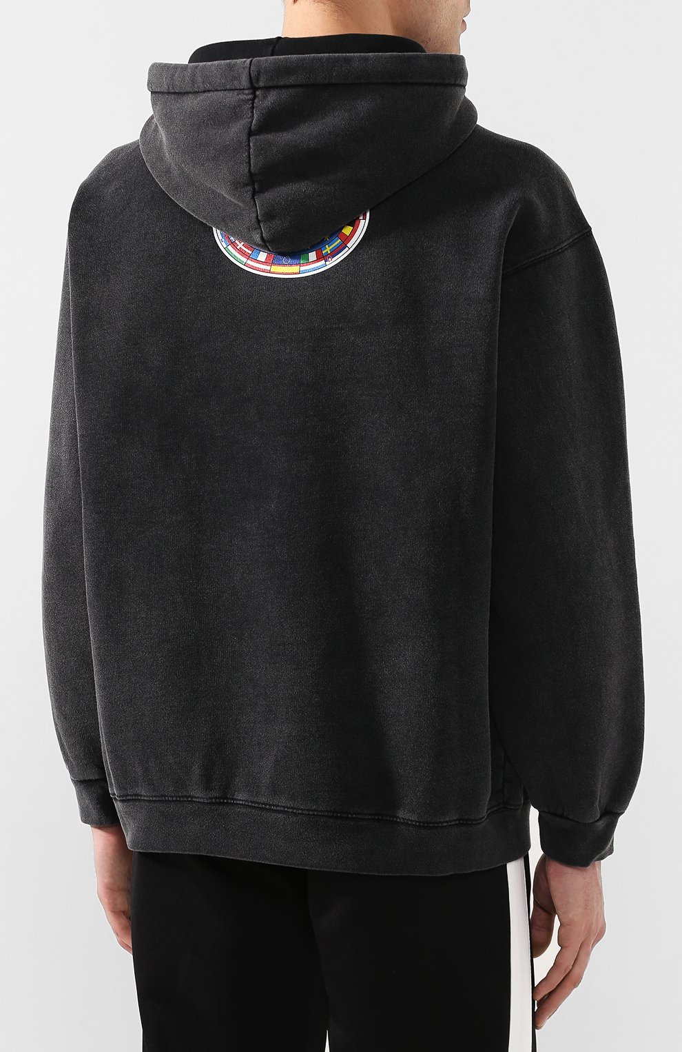 Хлопковое худи BALENCIAGA, арт. 600583/THV58, фото 4