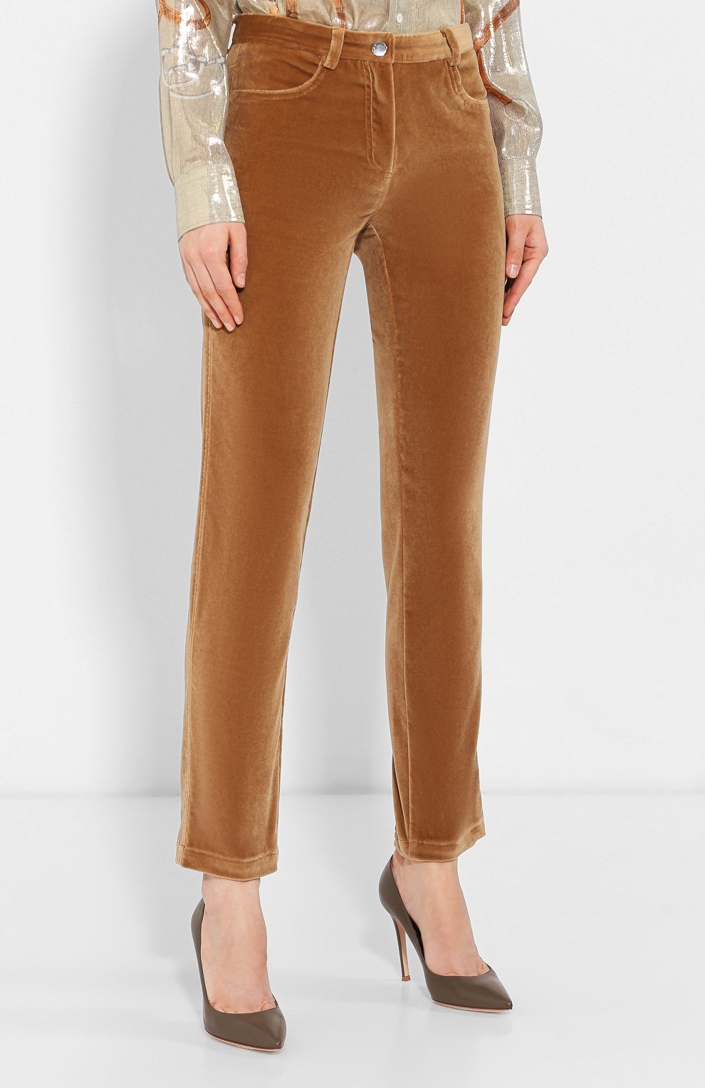 Хлопковые брюки KITON, арт. D47106K05P55, фото 3