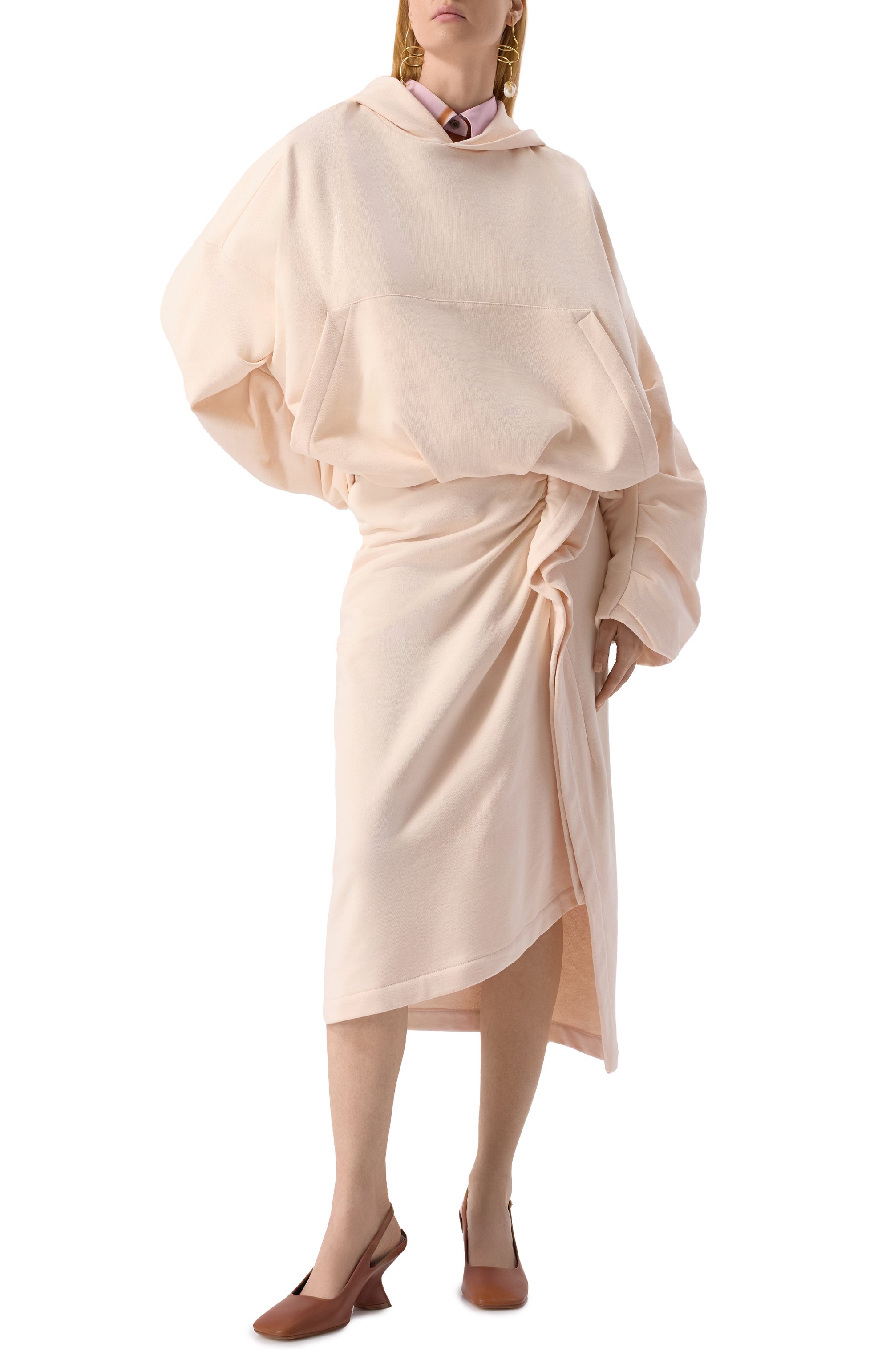 Хлопковая юбка DRIES VAN NOTEN, арт. 251-011109-1610, фото 2