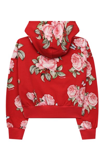 Хлопковое худи MONNALISA, арт. 198608SJ, фото 2