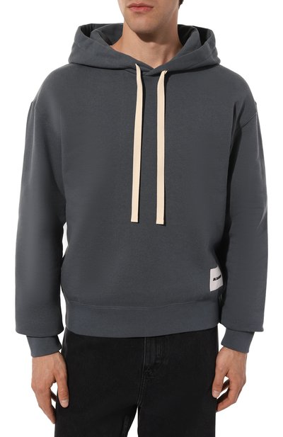 Хлопковое худи JIL SANDER, арт. J47GU0105/J20039, фото 3