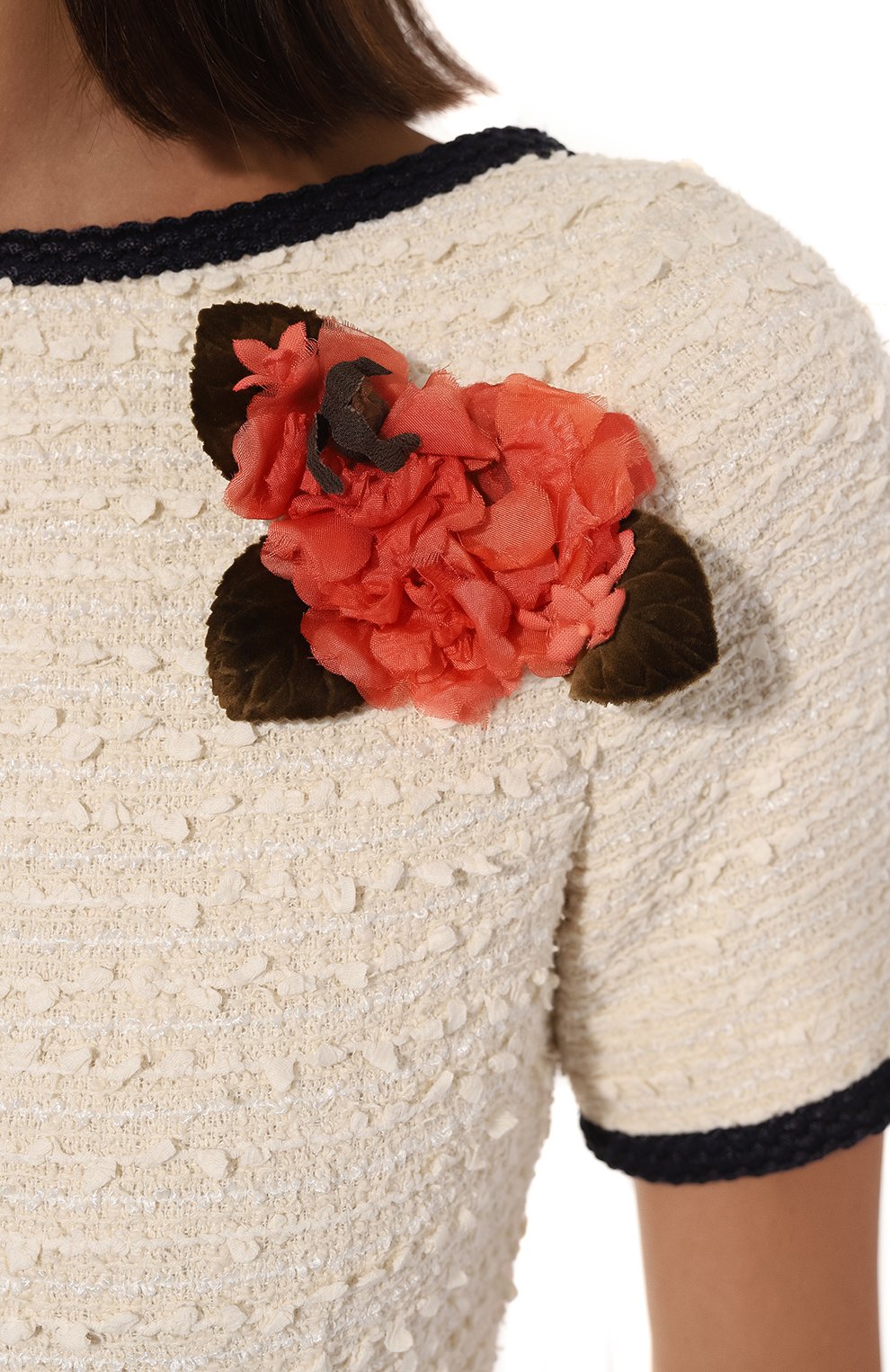 Платье из хлопка и вискозы GUCCI, арт. 577401 ZACDY, фото 5